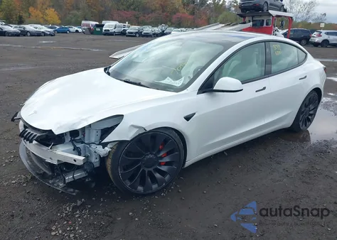 2023 Tesla Model 3 Performance Dual Motor All-Wheel Drive из США, поврежденный, VIN 5YJ3E1EC6PF627725